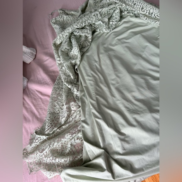 H&M Lace Dress in Mint Green - Picture 10 of 17